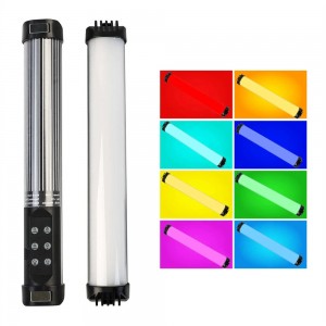 Mini 2700K 7500K Handheld Magnet Photography LED Video Light Stick Tube Stick Rgb Lamp Photographic Lighting For Vlog Fill Light