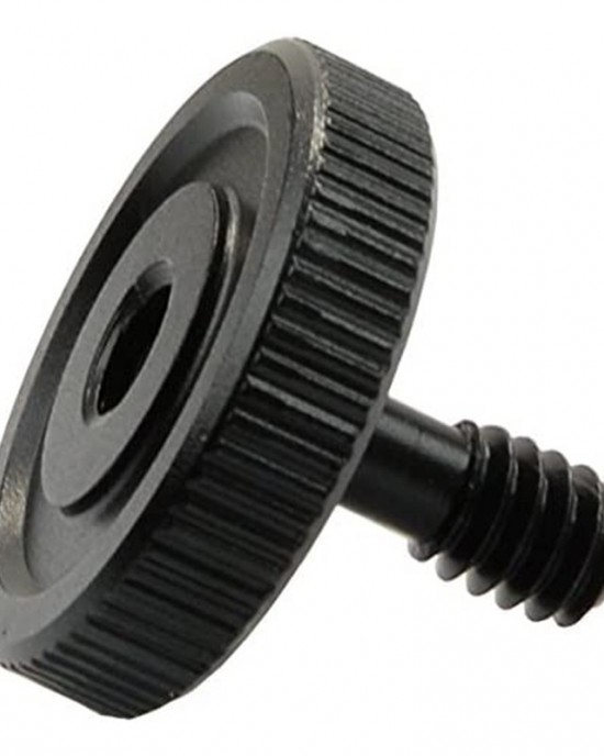 1 4 inch Male to Female Screw Adapter for Fixing Light   Stand  Black