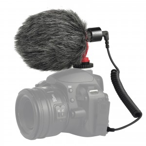 PULUZ Professional Interview Condenser Video Shotgun Microphone with 3 5mm Audio Cable for DSLR   DV Camcorder