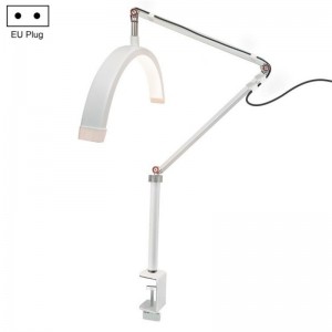 HD  M3X For Eyelash Extensions   Tattoo   Nail Art Lighting Lamp 16 inch Clip  on Half Moon Desk Lamp  EU Plug