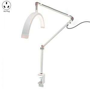 HD  M3X For Eyelash Extensions   Tattoo   Nail Art Lighting Lamp 16 inch Clip  on Half Moon Desk Lamp  AU Plug