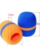 10 PCS Handheld Dust Proof Soft Sponge Microphone Cover  Random Color