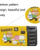 12pcs Cheers Retro Film Camera Waterproof Cartoon Decorative Stickers without Camera