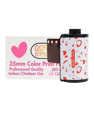 1 Roll 12 Sheets 35mm Color Print Film For 135 Format Camera Vintage Photo Paper Instant Camera Films