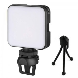 W64 64LEDs Video Conferencing Mobile Laptop Live Fill Light Photography Pocket Lamp  Clip Tripod Set