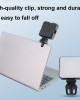 W64 64LEDs Video Conferencing Mobile Laptop Live Fill Light Photography Pocket Lamp  Clip Set