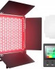 Pixel K80 RGB 45W 2600  10000K 552 LEDs Photography Fill Light Panel Lamp With LCD Display  US Plug Standard Set