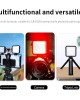 Desiontal W70 Full Color RGB Live Fill Light Portable Small Pocket Light Ambient Photo Handheld Photography Lighting